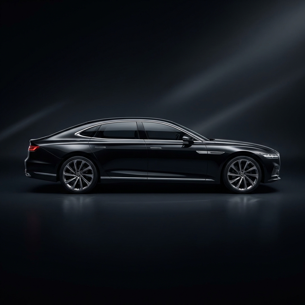 Luxury Car Side Profile